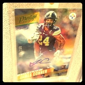 Panini Prestige James Conner auto Rookie card